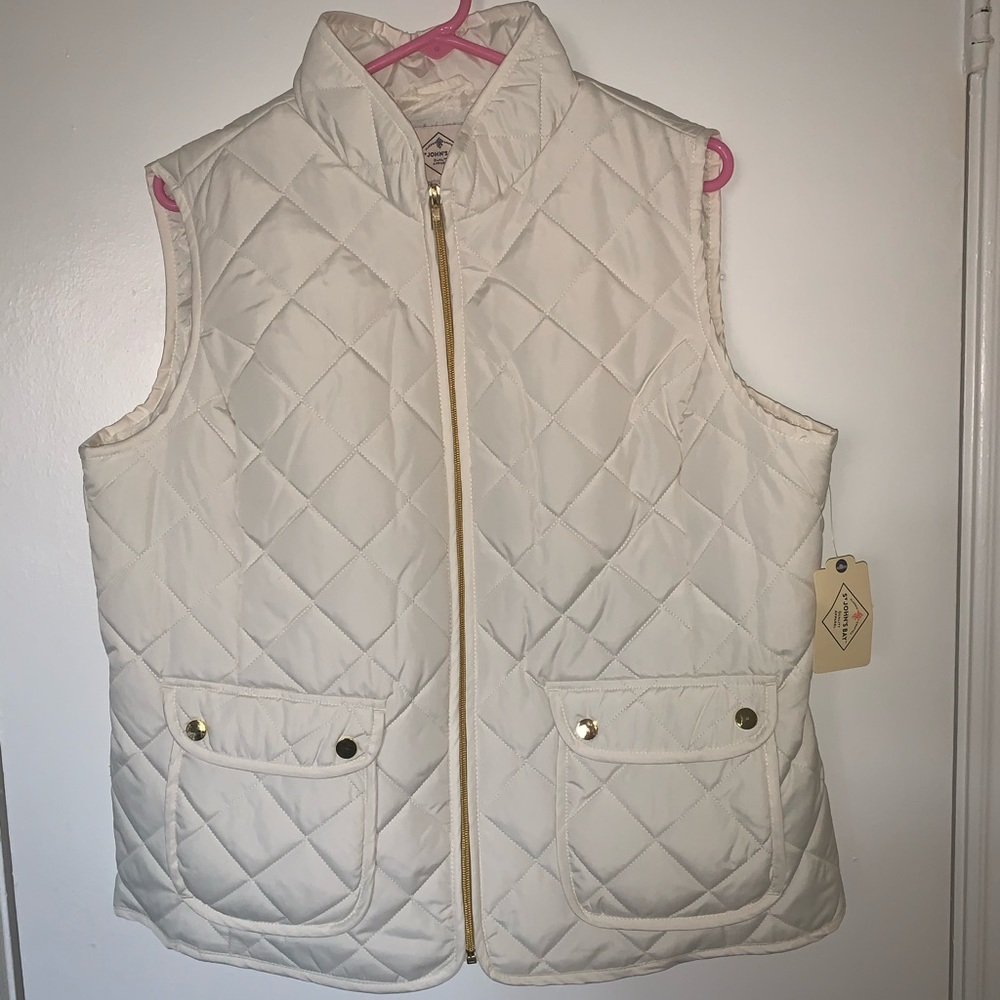 NWT Cream Vest